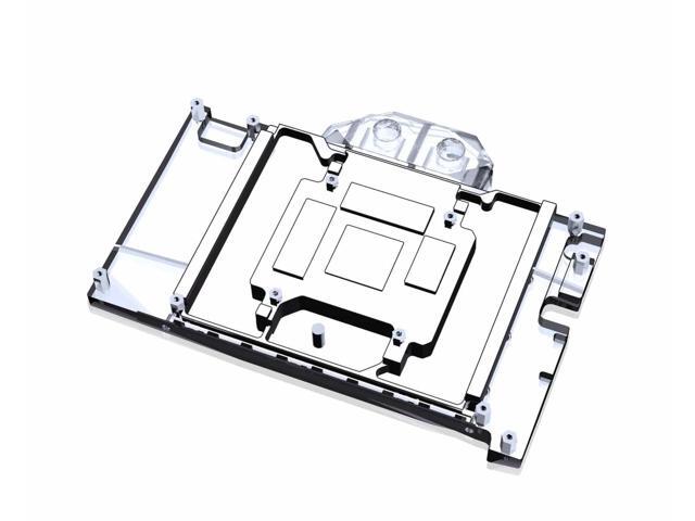 Bykski Full Coverage GPU Water Block and Backplate for Colorful iGame RTX 4080 16GB Ultra W OC (N-IG4080ULOC-X)