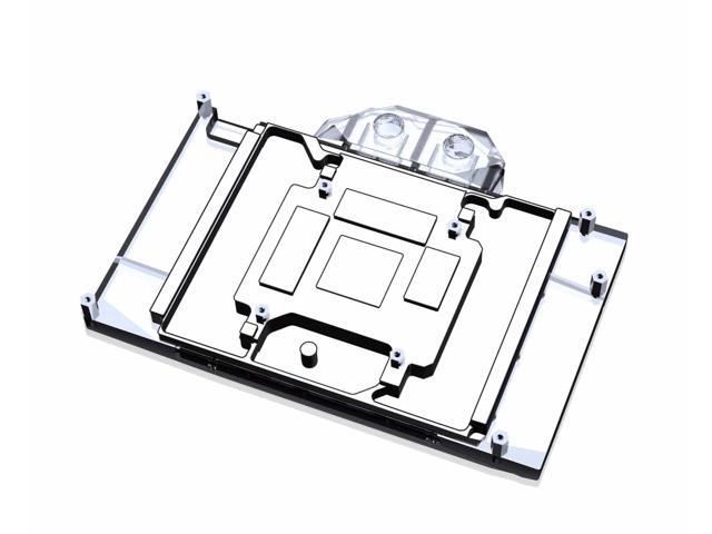 Bykski Full Coverage GPU Water Block and Backplate for NVIDIA GeForce RTX 4080 AIC Reference (N-RTX4080H-X)