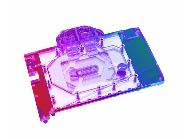 Bykski Full Coverage GPU Water Block and Backplate for Colorful iGame RTX 4080 16GB Ultra W OC (N-IG4080ULOC-X)