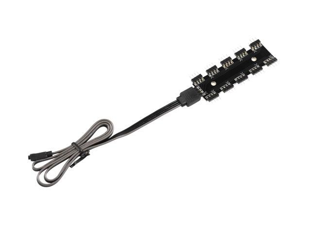 Bykski 1 to 10 12V RGB Synchronization / Expansion Bus (B-MBDT-1TO10-RGB)