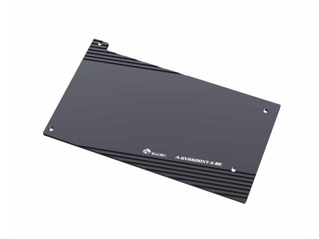Bykski Full Coverage GPU Water Block and Backplate for GIGABYTE Radeon RX 6600 XT EAGLE (A-GV6600XT-X)