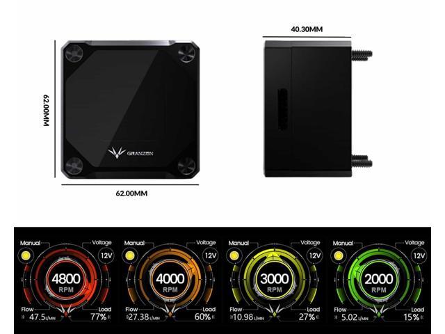 Granzon PWM DDC Add-on Pump with Digital Display - Pump/Display Edition (GFMIII)
