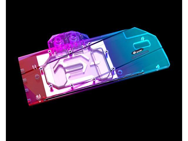 Bykski Full Coverage GPU Water Block and Backplate for Gigabyte RX 6900XT Gaming OC (A-GV6900XTGMOC-X)