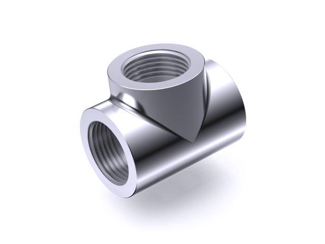 Bykski G 1/4in. Triple Female 90 Degree T Adapter Fitting (CC-TE3-X-V2)