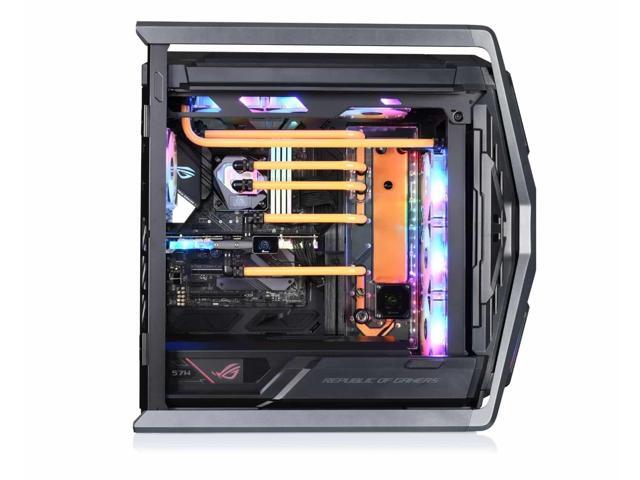Bykski Distro Plate For ASUS ROG Hyperion GR701 PMMA w/ 5v Addressable RGB(RBW) (RGV-AS-GR701-P-K)