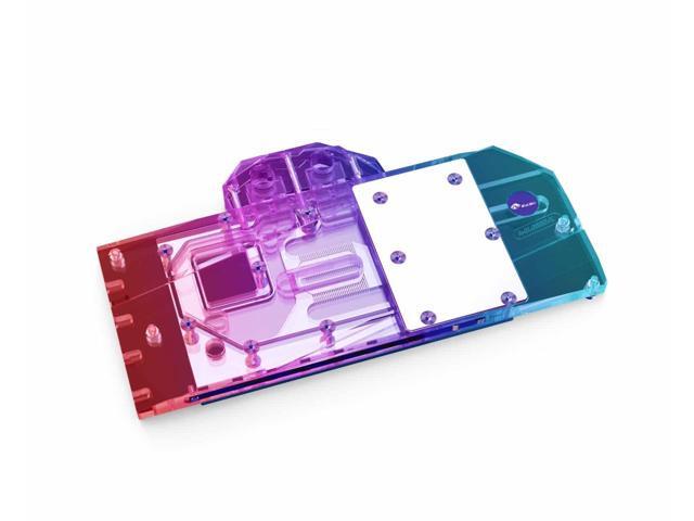 Bykski Full Coverage GPU Water Block and Backplate for POWER COLOR Radeon RX 6800 XT Fighter (A-DL6800-X)