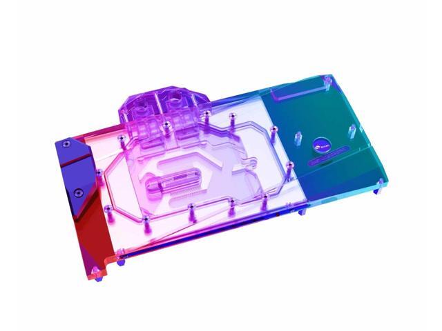 Bykski Full Coverage GPU Water Block and Backplate for GALAXY GeForce RTX 4090 HOF (N-GY4090HOF-X)