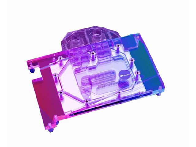 Bykski Full Coverage GPU Water Block and Backplate for Colorful iGame GeForce RTX 3060 Mini (N-IG3060TIMINI-X)