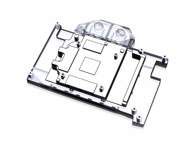 Bykski Full Coverage GPU Water Block and Backplate for Colorful iGame GeForce RTX 3060 Mini (N-IG3060TIMINI-X)