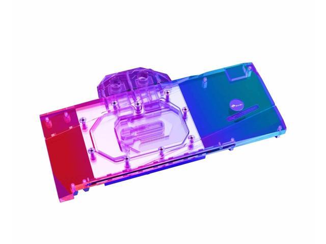 Bykski Full Coverage GPU Water Block and Backplate for Zotac RTX 4070Ti-12GB X-GAMING OC (N-ST4070TITQ-X)