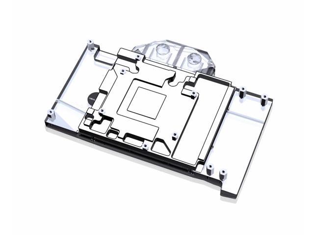 Bykski Full Coverage GPU Water Block and Backplate for Zotac Gaming GeForce 4070Ti OC (N-ST4070TIXG-X)