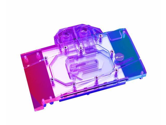 Bykski Full Coverage GPU Water Block and Backplate for Zotac Gaming GeForce 4070Ti OC (N-ST4070TIXG-X)