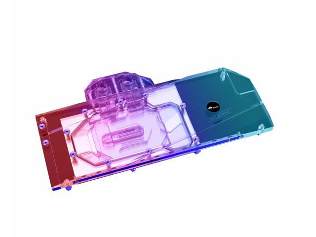 Bykski Full Coverage GPU Water Block and Backplate for PELADN RTX 3080 10GD6X (N-PL3080-X)