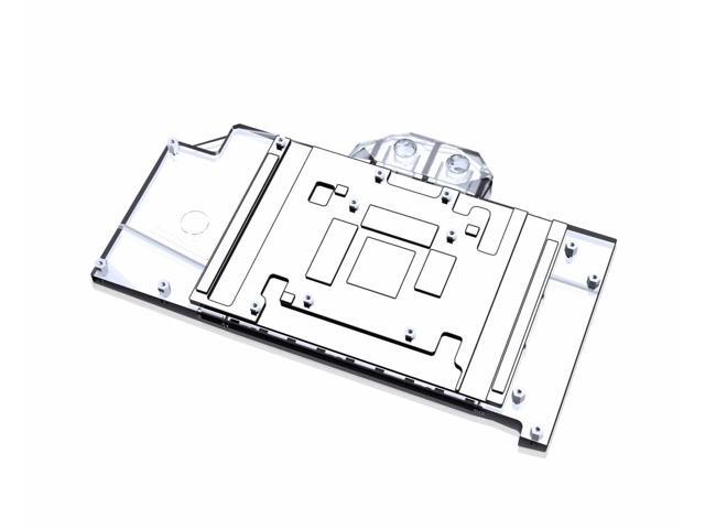 Bykski Full Coverage GPU Water Block and Backplate for MSI GeForce RTX 4080 Gaming X Trio (N-MS4080TRIO-X)