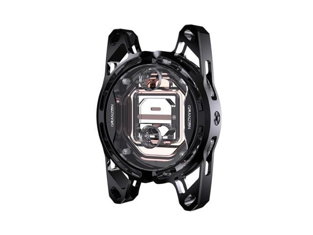 Granzon GAM0.1 CPU Water Cooling Block w/ 5v Addressable RGB (RBW) (for AMD Ryzen 3/5/7/9, AM4/AM3+/AM3) - Black