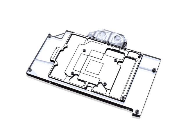 Bykski Full Coverage GPU Water Block and Backplate For MSI GeForce RTX 4070 Ti SUPRIM X 12G (N-MS4070TITRIO-X-V2)