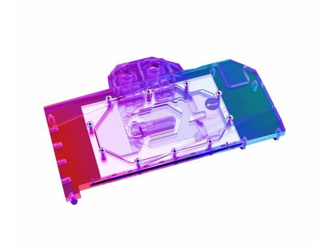 Bykski Full Coverage GPU Water Block and Backplate for MAXSUN GeForce RTX 3060 Terminator12G (N-MX3060TER-X)