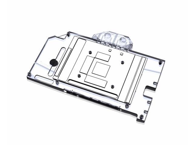 Bykski Full Coverage GPU Water Block and Backplate for ASUS ROG-STRIX GeForce RTX 4070 Ti-O12G-GAMING (N-AS4070TISTRIX-X)