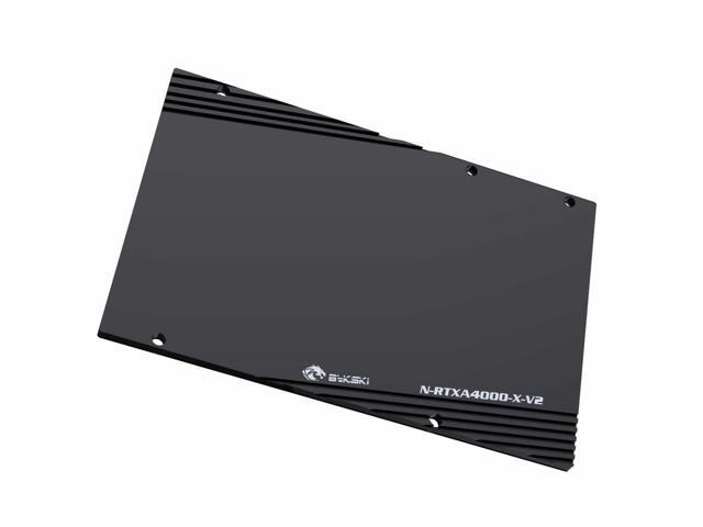 Bykski Metal/POM GPU Water Block and Backplate for Leadtek NVIDIA Quadro RTXA4000 (N-RTXA4000-X-V2)