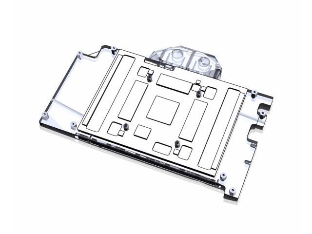 Bykski Full Coverage GPU Water Block and Backplate for Colorful iGame GeForce RTX 4090 Advanced OC 8G (N-IG4090VXOC-X-V2)