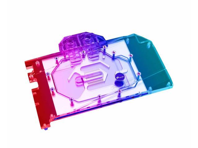 Bykski Full Coverage GPU Water Block and Backplate for Colorful iGame GeForce RTX 4090 Advanced OC 8G (N-IG4090VXOC-X-V2)