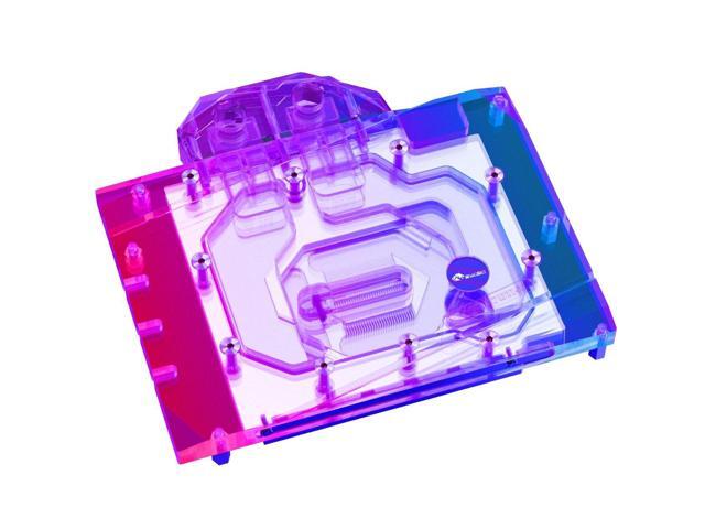 Bykski Full Coverage GPU Water Block and Backplate For MAXSUN GeForce RTX 4070 Ti iCraft OC 12G (N-MX4070TI-X)