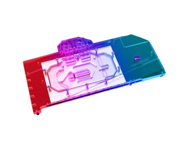 Bykski Full Coverage GPU Water Block and Backplate For MSI Radeon RX 7900 XTX GAMING TRIO CLASSIC 24G (A-MS7900XTXTRIO-X)