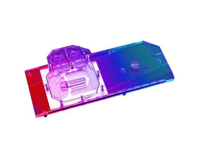 Bykski Full Coverage GPU Water Block and Backplate For Leadtek GeForce RTX 4070 Ti HYPER BRAIN (N-LE4070TI-X)
