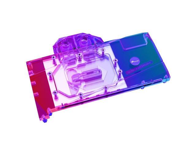 Bykski Full Coverage GPU Water Block and Backplate For Colorful iGame Tomahawk GeForce RTX 3060 Ti DUO G6X (N-IG3060TIZFDUO-X)