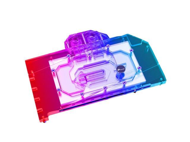 Bykski Full Coverage GPU Water Block and Backplate For ASUS TUF Gaming GeForce RTX 4060 Ti OC (N-AS4060TITUF-X)