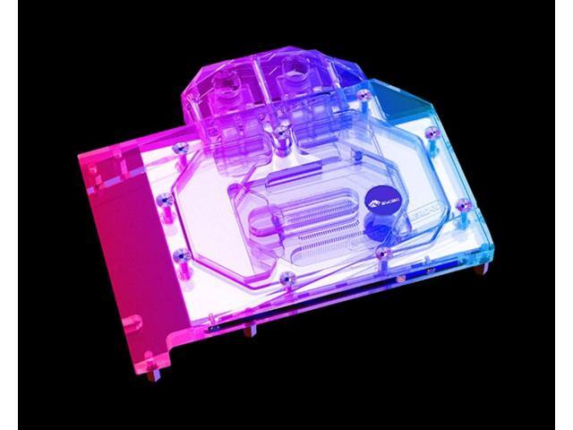 Bykski Full Coverage GPU Water Block and Backplate For MSI GeForce RTX 3060 Ti AERO ITX 8G LHR (N-MS3060TIAERO-X)