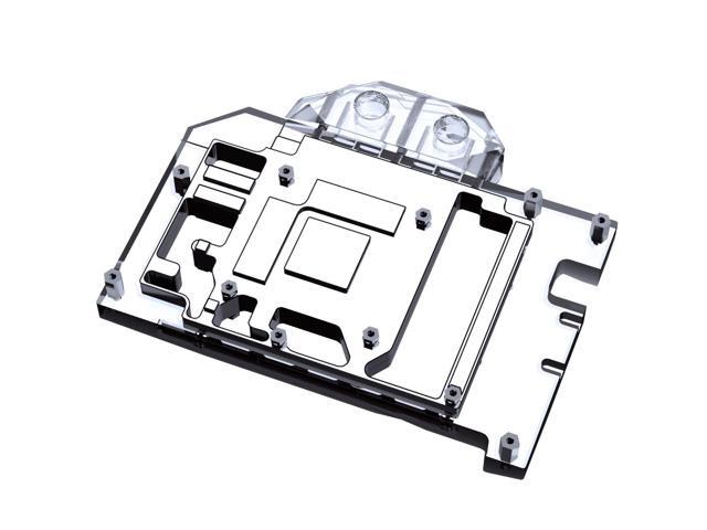Bykski Full Coverage GPU Water Block and Backplate For Colorful iGAME GeForce RTX 4060 Ti Ultra W OC 8G (N-IG4060TIULDUO-X)