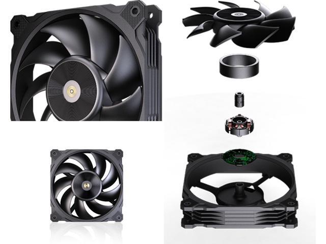 Granzon High Volume 120mm PWM Fan - 3000 RPM / 108 CFM / 45.6 DBA (GI120)