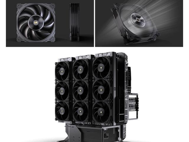Granzon High Volume 120mm PWM Fan - 3000 RPM / 108 CFM / 45.6 DBA (GI120)