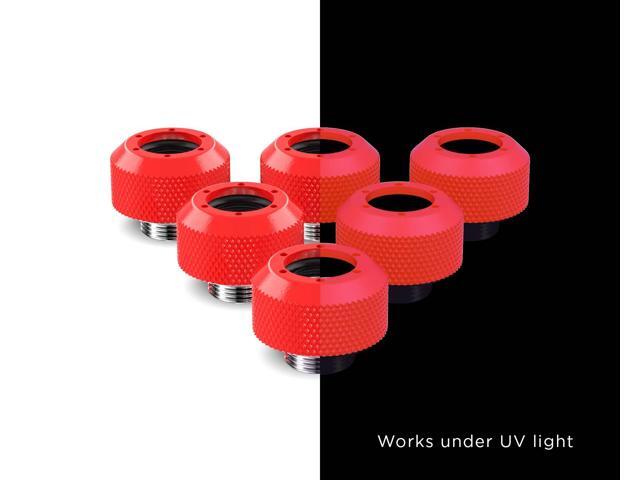 PrimoChill 1/2in. Rigid RevolverSX Series Fitting - 6 pack