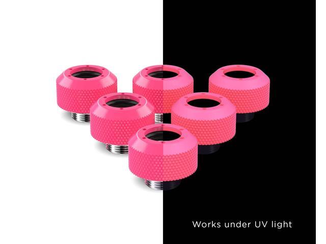 PrimoChill 1/2in. Rigid RevolverSX Series Fitting - 6 pack