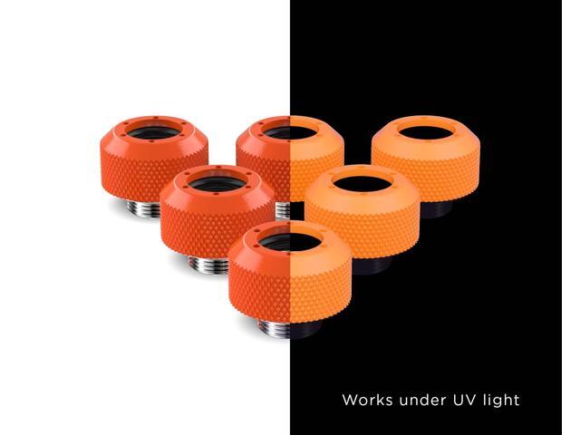 PrimoChill 1/2in. Rigid RevolverSX Series Fitting - 6 pack