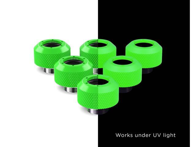 PrimoChill 1/2in. Rigid RevolverSX Series Fitting - 6 pack