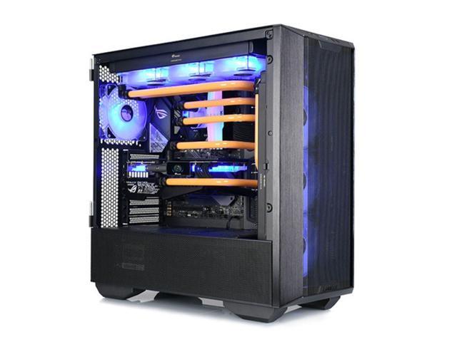Bykski Distro Plate For LIAN LI Ghost Axe III - PMMA w/ 5v Addressable RGB (RBW) (RGV-LAN-COOLIII-P-K)
