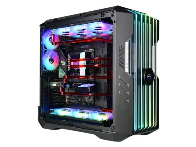 Bykski Distro Plate For Cooler Master HAF 700 EVO - PMMA w/ 5v Addressable RGB (RBW) (RGV-CM-H700EVO-P-K)