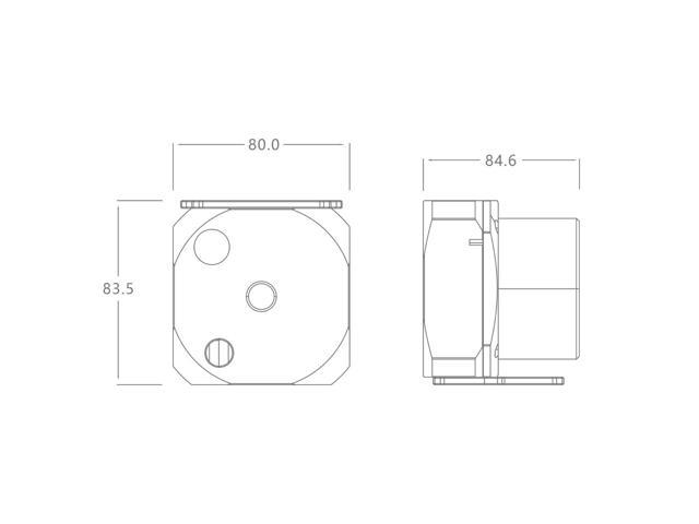 Bykski D5 Pump Top Kit Version 2