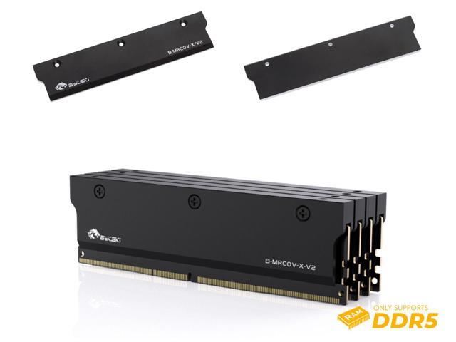 Bykski DDR5 Memory Heat Spreader - Black (B-MRCOV-X-V2)