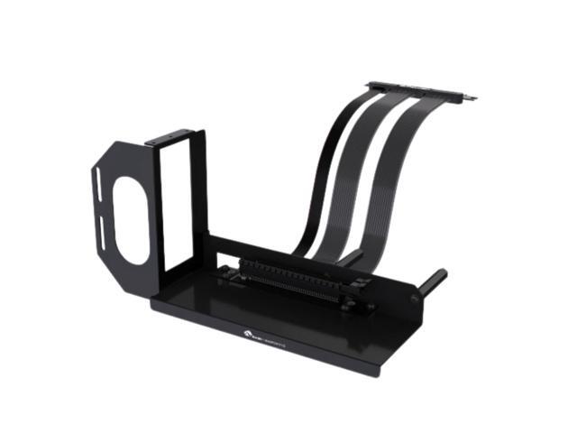 Bykski Vertical Mount/Holder for GPU Showcasing with PCIe 4.0 PCI-E Extension cable (B-6HPCI-E-X-V2K)