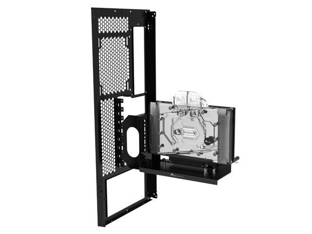 Bykski Vertical Mount/Holder for GPU Showcasing with PCIe 4.0 PCI-E Extension cable (B-6HPCI-E-X-V2K)