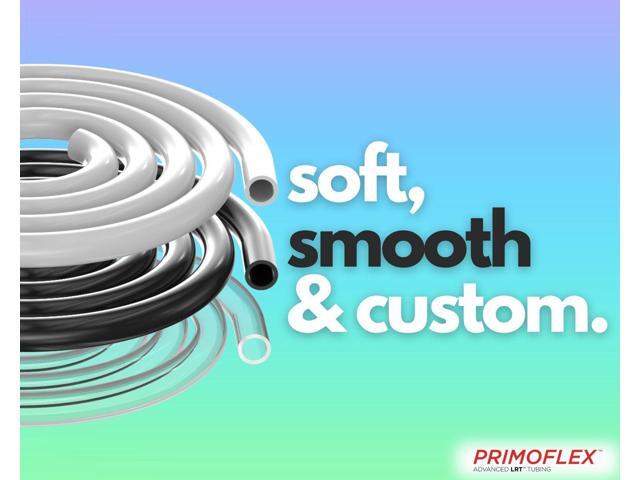 PrimoChill PrimoFlex LRT Custom Watercooling Flexible Tubing -3/8in. ID x 1/2in. OD, 10 feet Bundled with System Prep and Coolant, Made with Premium...