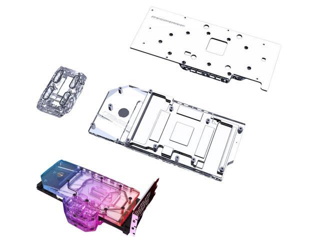 Bykski Full Coverage GPU Water Block w/ Integrated Active Backplate for Gigabyte RTX 3080/3090 (N-GV3090GMOC-TC-V2)