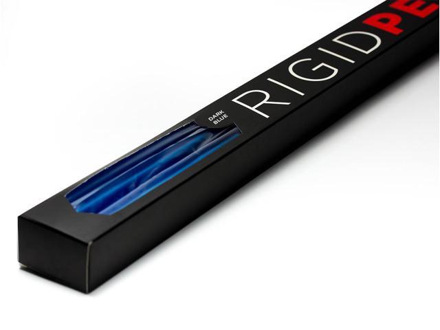 PrimoChill 1/2in. Rigid PETG Tube - 6 x 30in. - Dark Blue