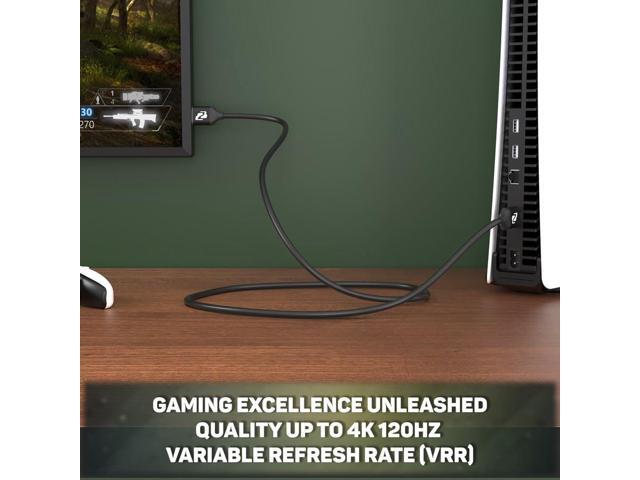 BZBGEAR 8K UHD HDMI 2.1 Certified 48Gbps Cable - 3m/9.9ft