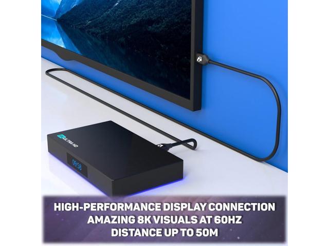 BZBGEAR 8K UHD HDMI 2.1 Certified 48Gbps Cable - 3m/9.9ft