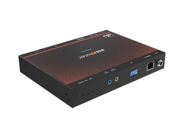 BZBGEAR 4K UHD HDMI 2.0 Over IP Multicast Transmitter with Video Wall/KVM/USB/POE Support